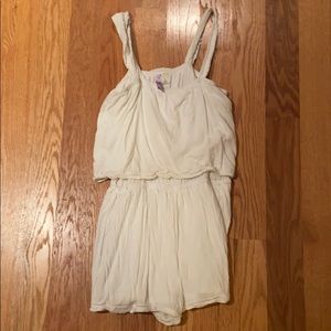 Adorable white romper